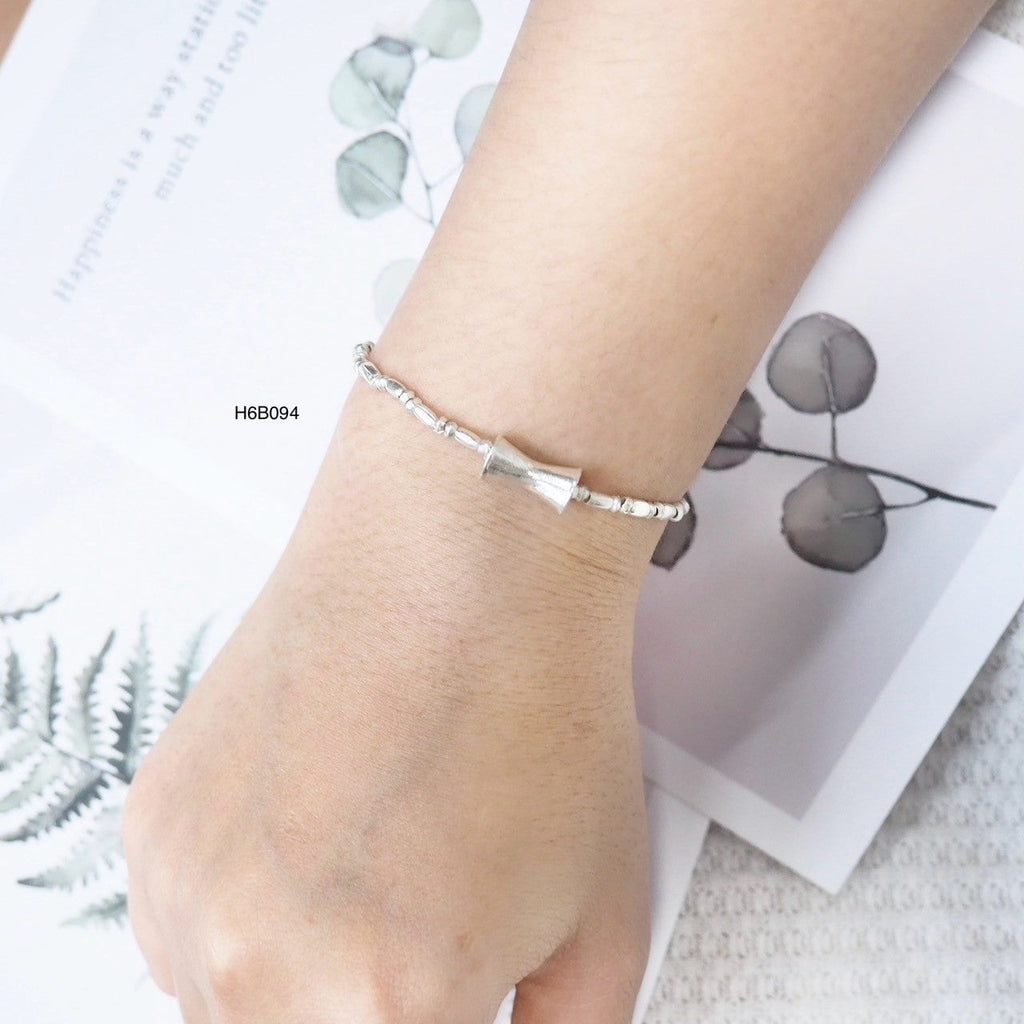 Timeless 98% Pure Silver Bracelet - Hand-Finished Gift