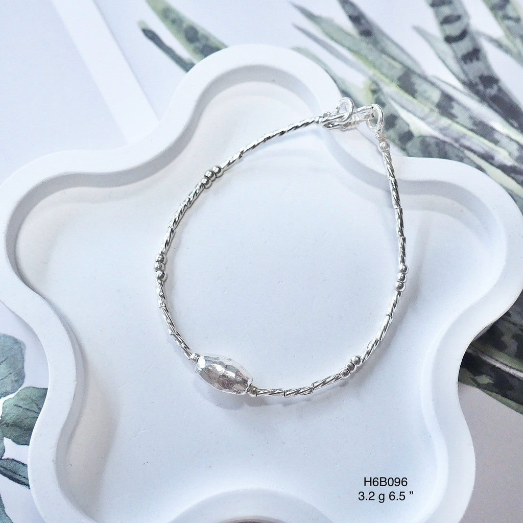 Statement Silver Bracelet | Handmade 98% Pure Fine Silver