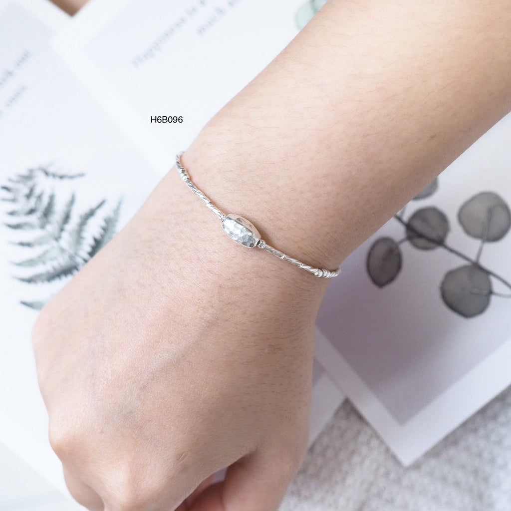 Statement Silver Bracelet | Handmade 98% Pure Fine Silver