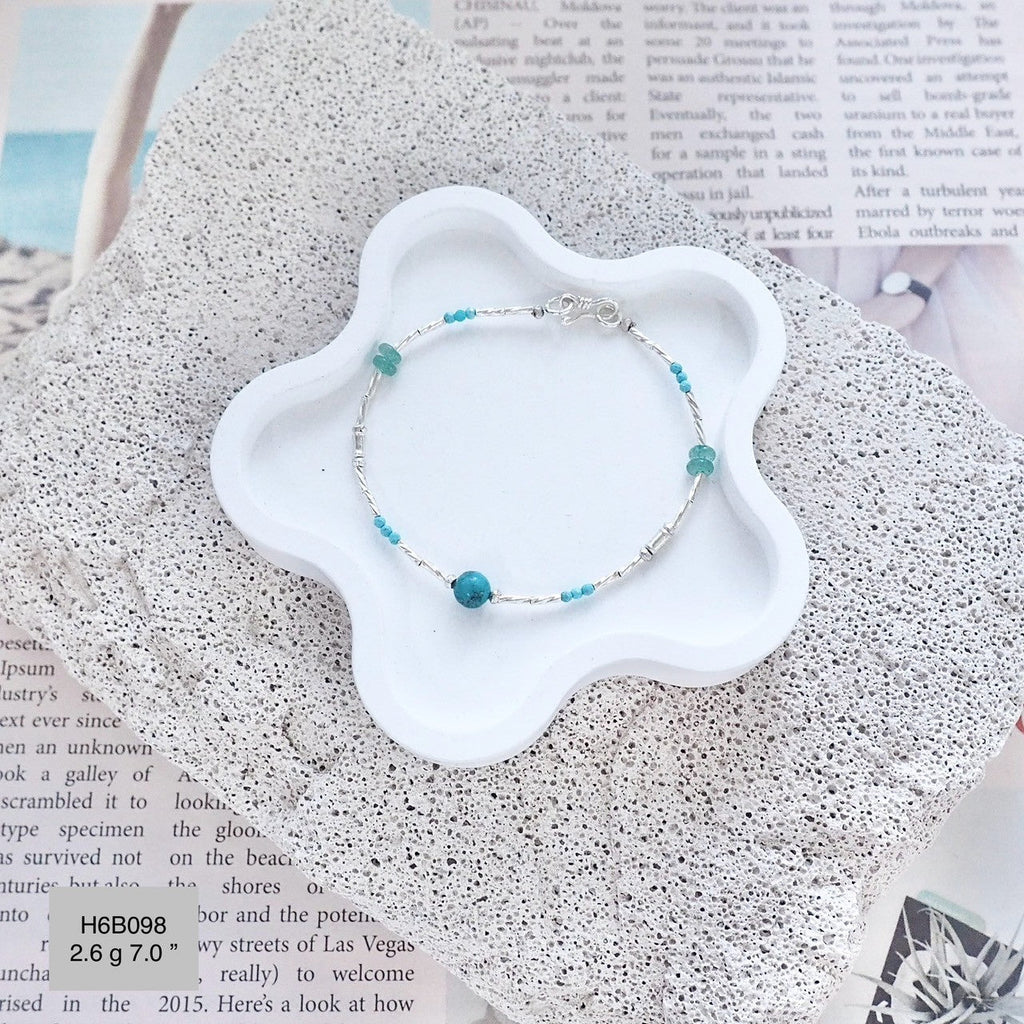 Exquisite Handmade Silver Bracelet - 98% High-Quality Silver