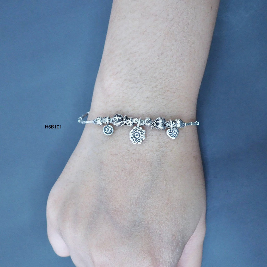 Why settle for 92.5% when you can wear this 98% silver bracelet?