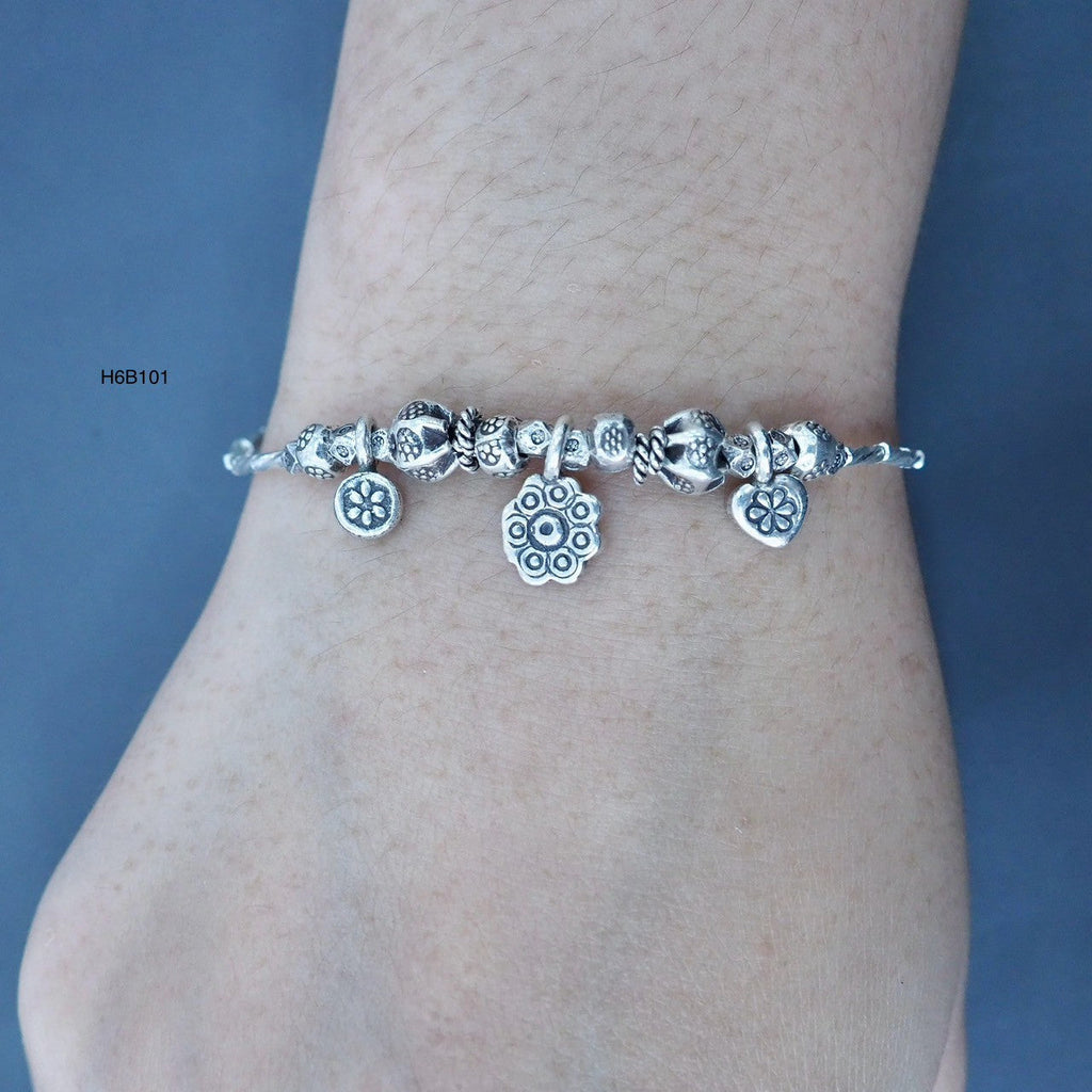 Why settle for 92.5% when you can wear this 98% silver bracelet?