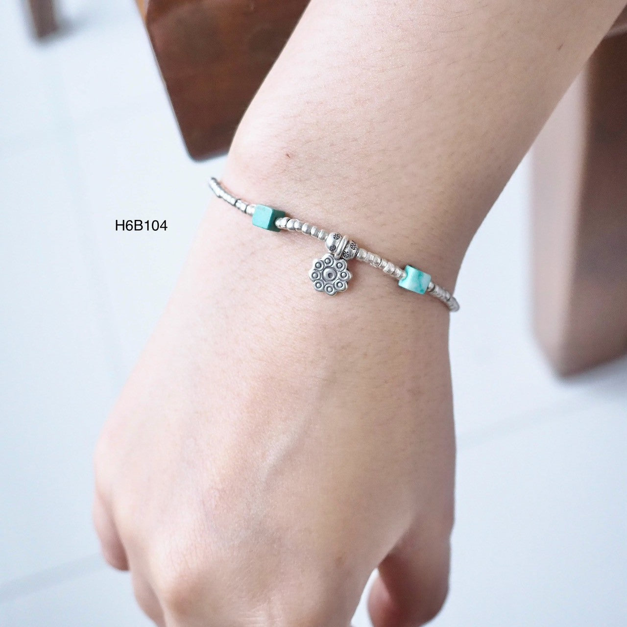 Elevate your wrist game with this high-purity silver bracelet.