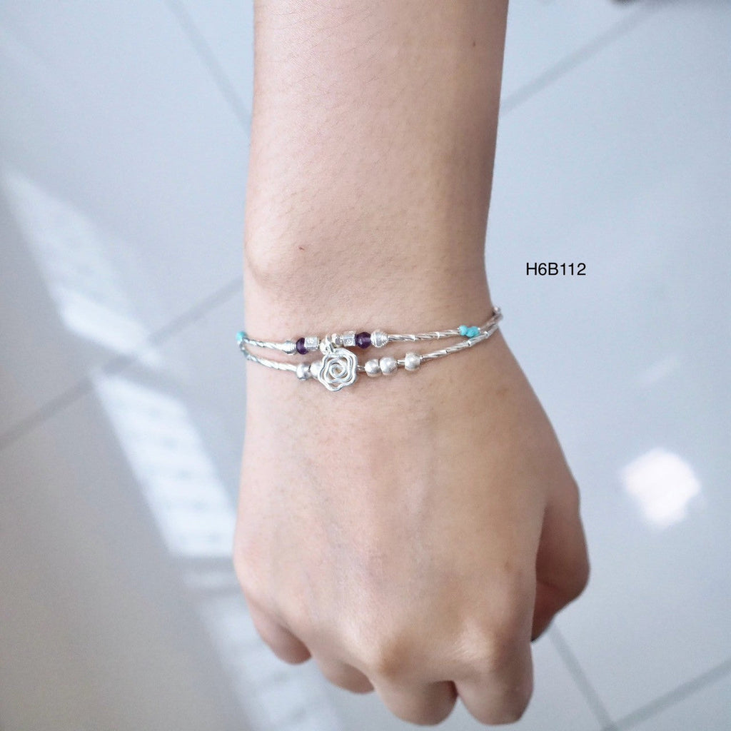The secret to a perfect outfit? This silver bracelet.