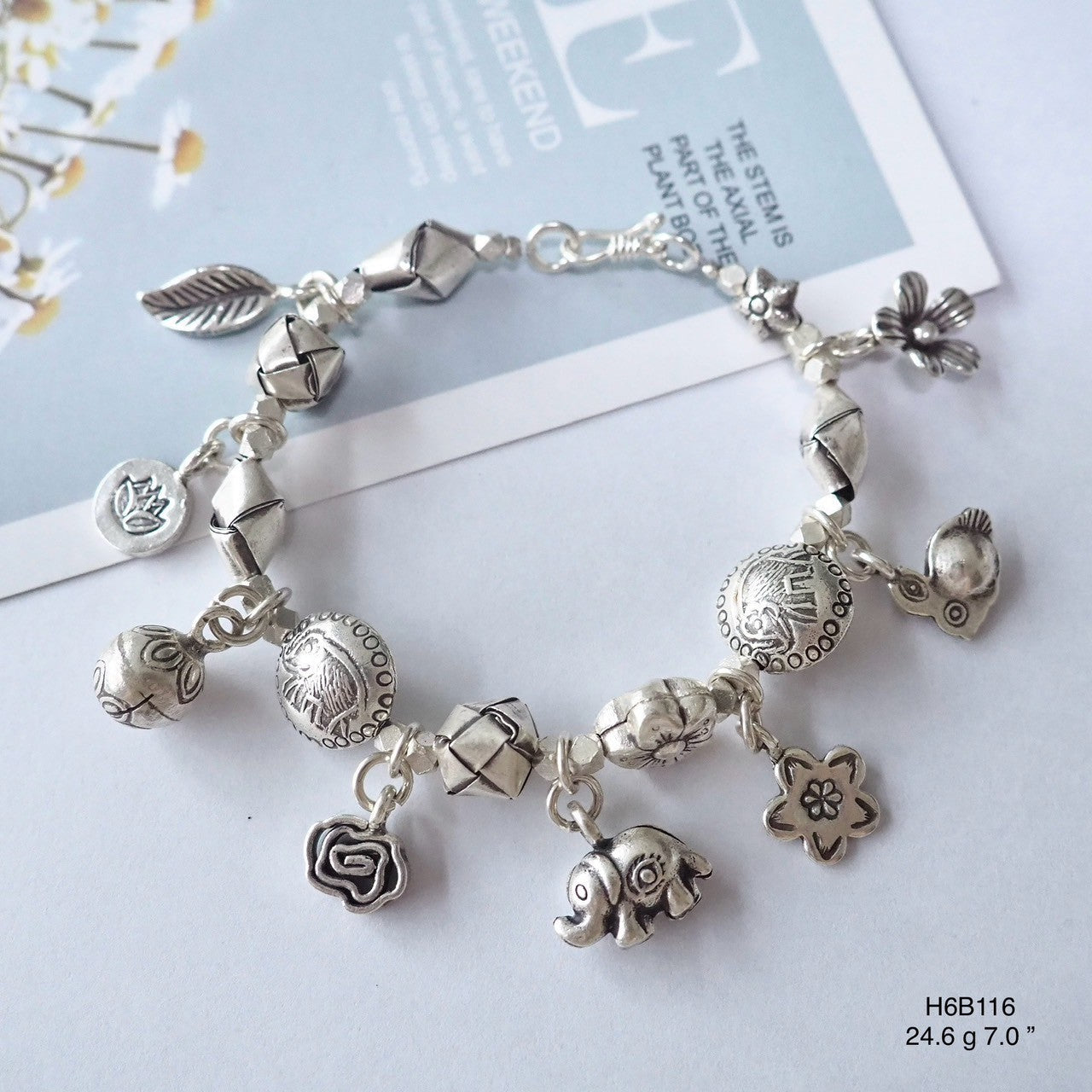 The silver bracelet everyone is DMing us about.