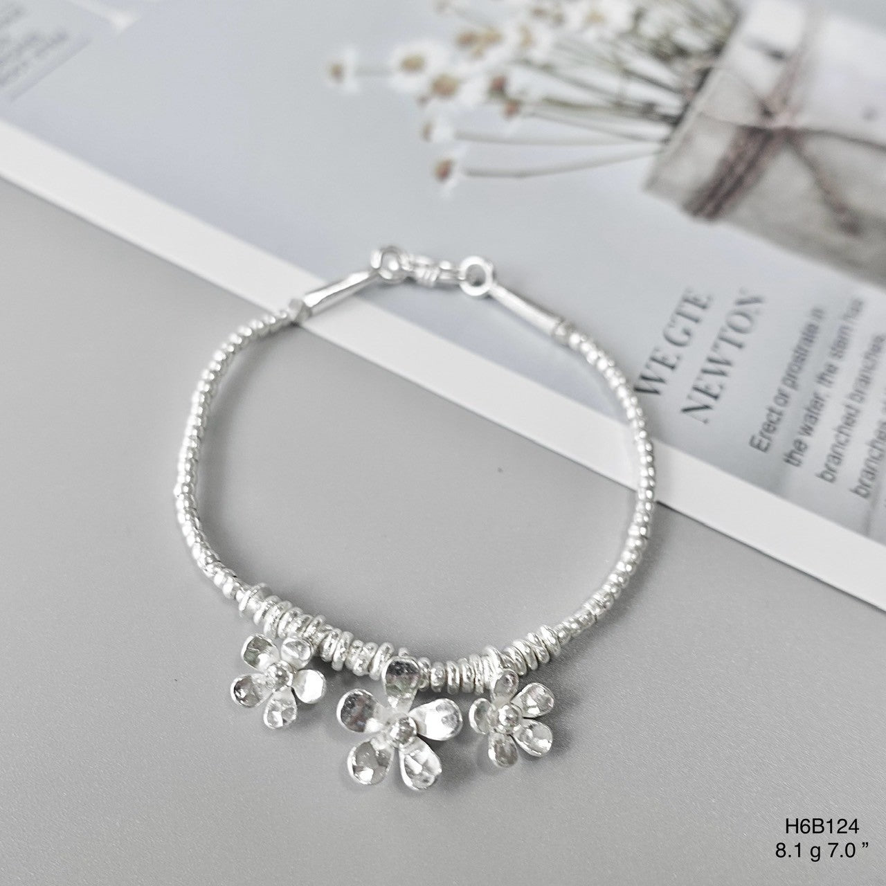 Last chance to own this signature 98% silver bracelet.