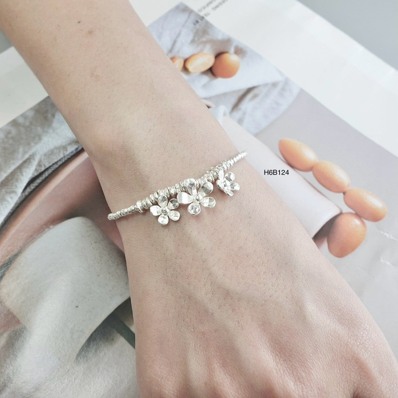 Last chance to own this signature 98% silver bracelet.