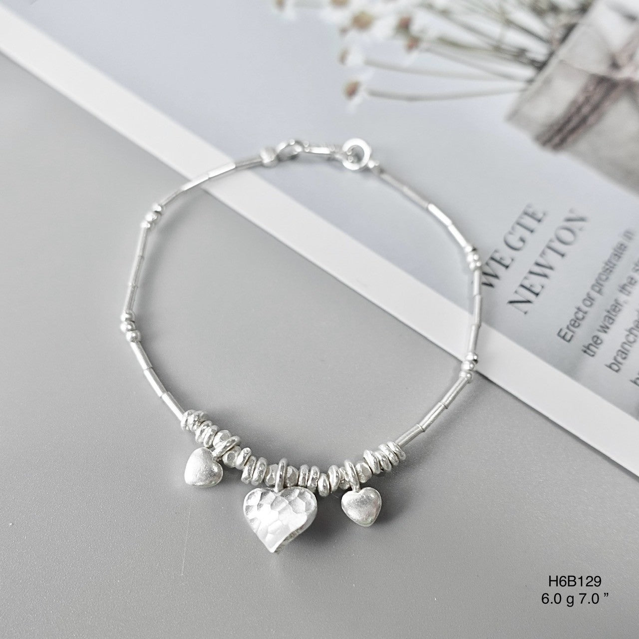 Claim your 98% silver bracelet before the timer hits zero.