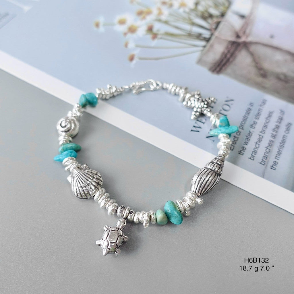 Treat yourself to the luxury of a 98% silver bracelet.