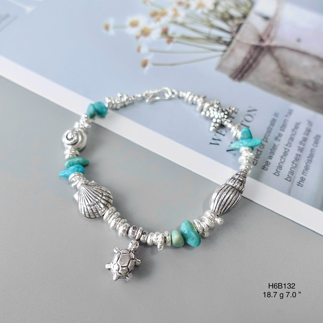 Treat yourself to the luxury of a 98% silver bracelet.