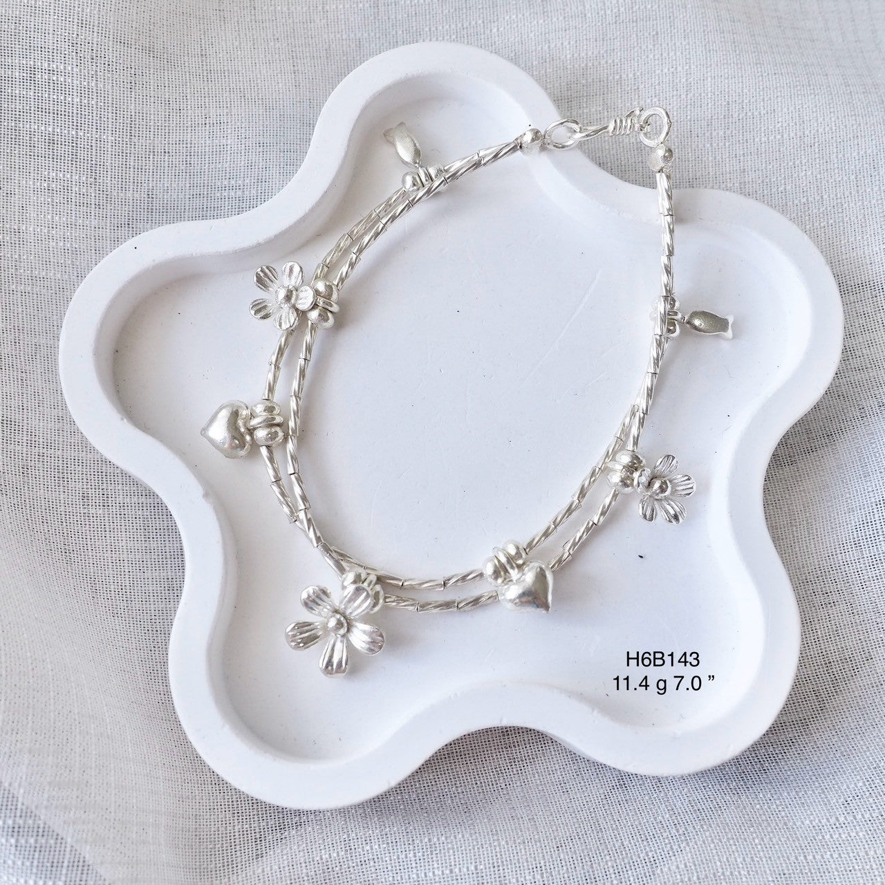 Click for 98% silver bracelet magic.