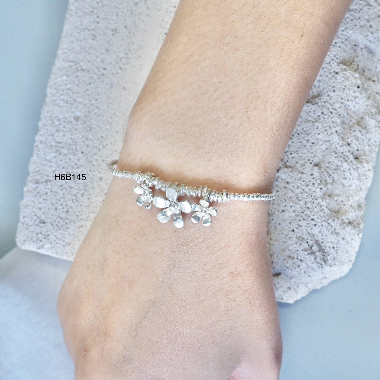 Modern luxury, one silver bracelet at a time.