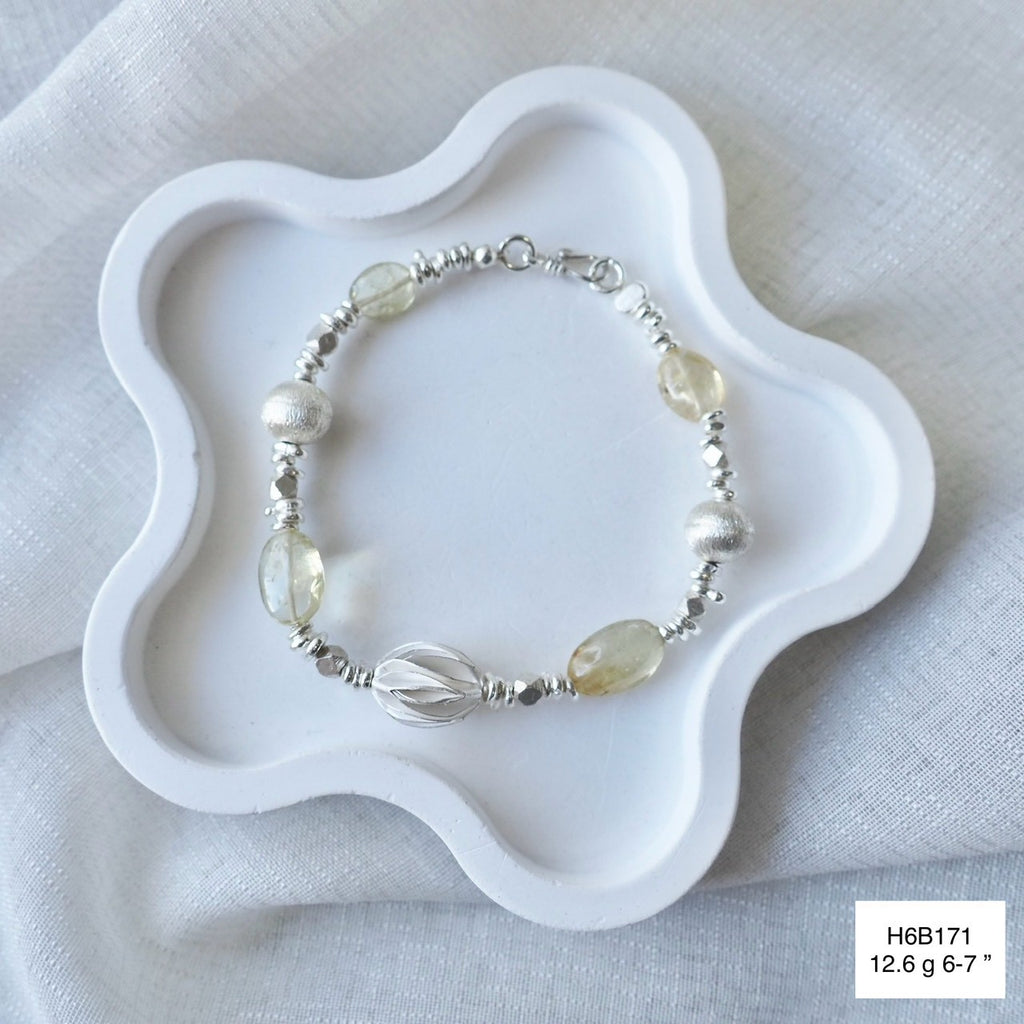 Pure 98% silver, crafted by hand. This bracelet is a must-have.