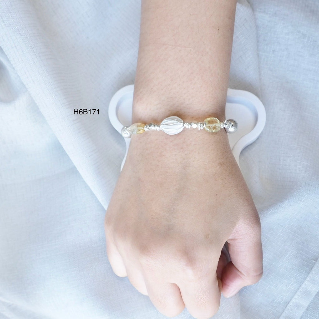 Pure 98% silver, crafted by hand. This bracelet is a must-have.