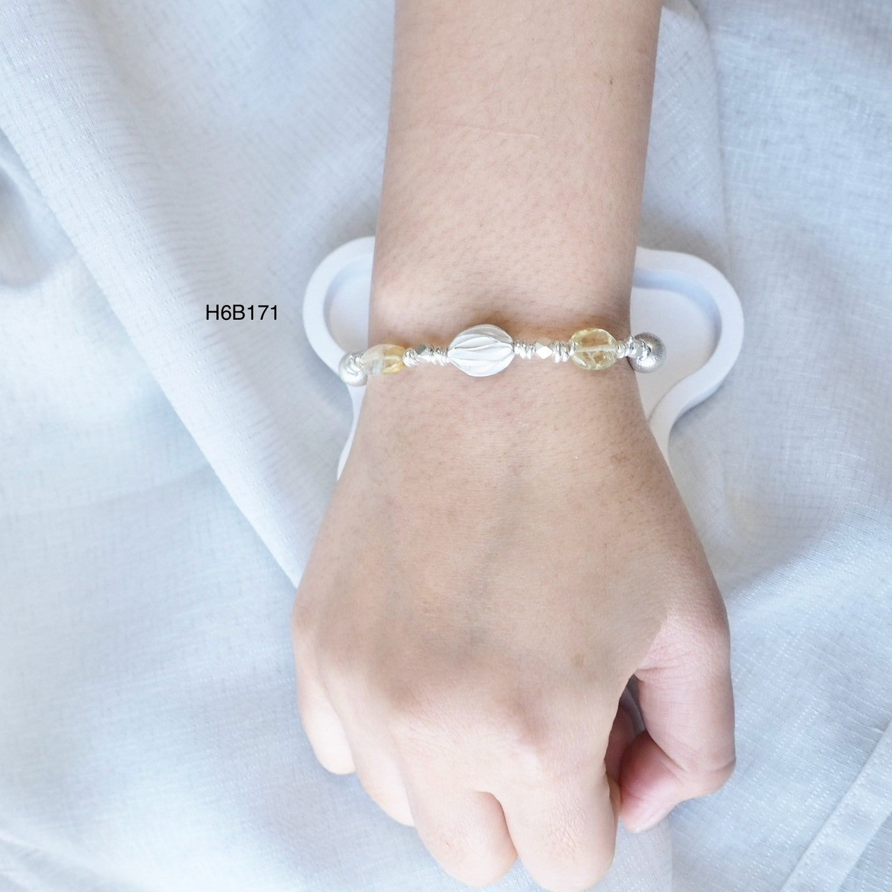 Pure 98% silver, crafted by hand. This bracelet is a must-have.