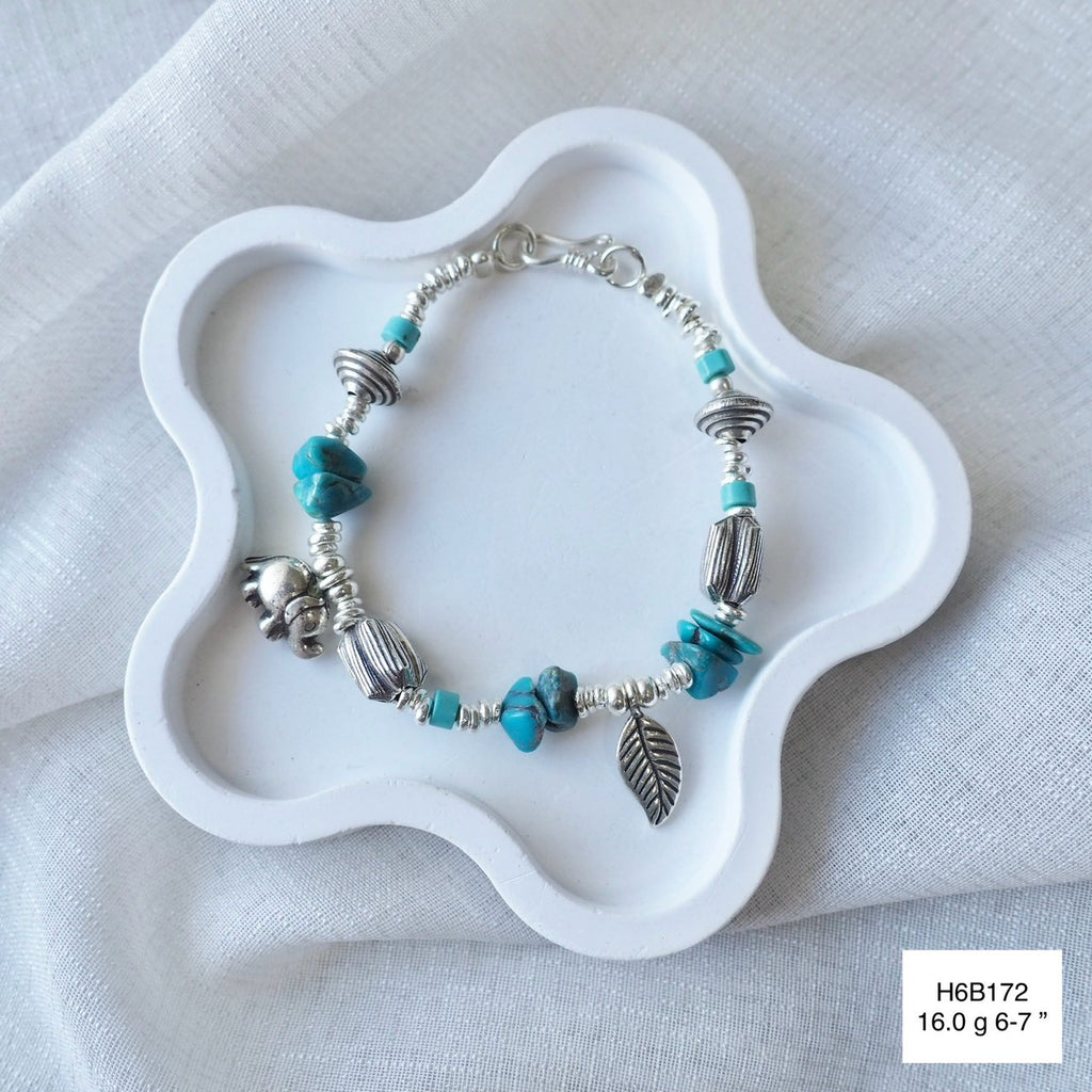 Authentic Thai craftsmanship in every single silver bracelet.