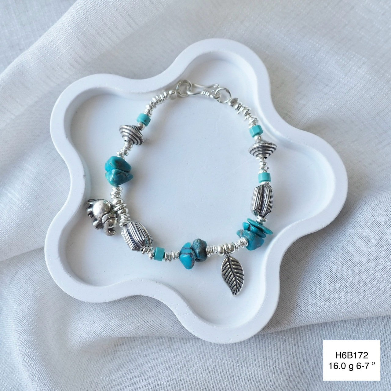 Authentic Thai craftsmanship in every single silver bracelet.