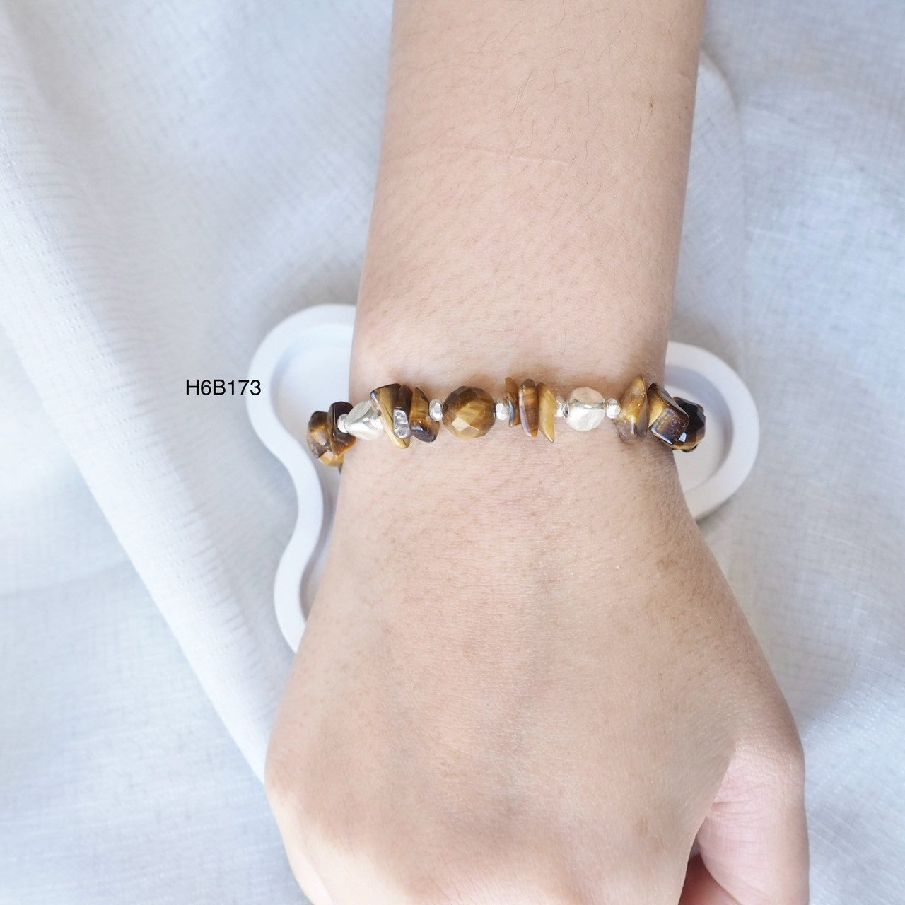 Shine brighter with a handmade 98% silver bracelet.