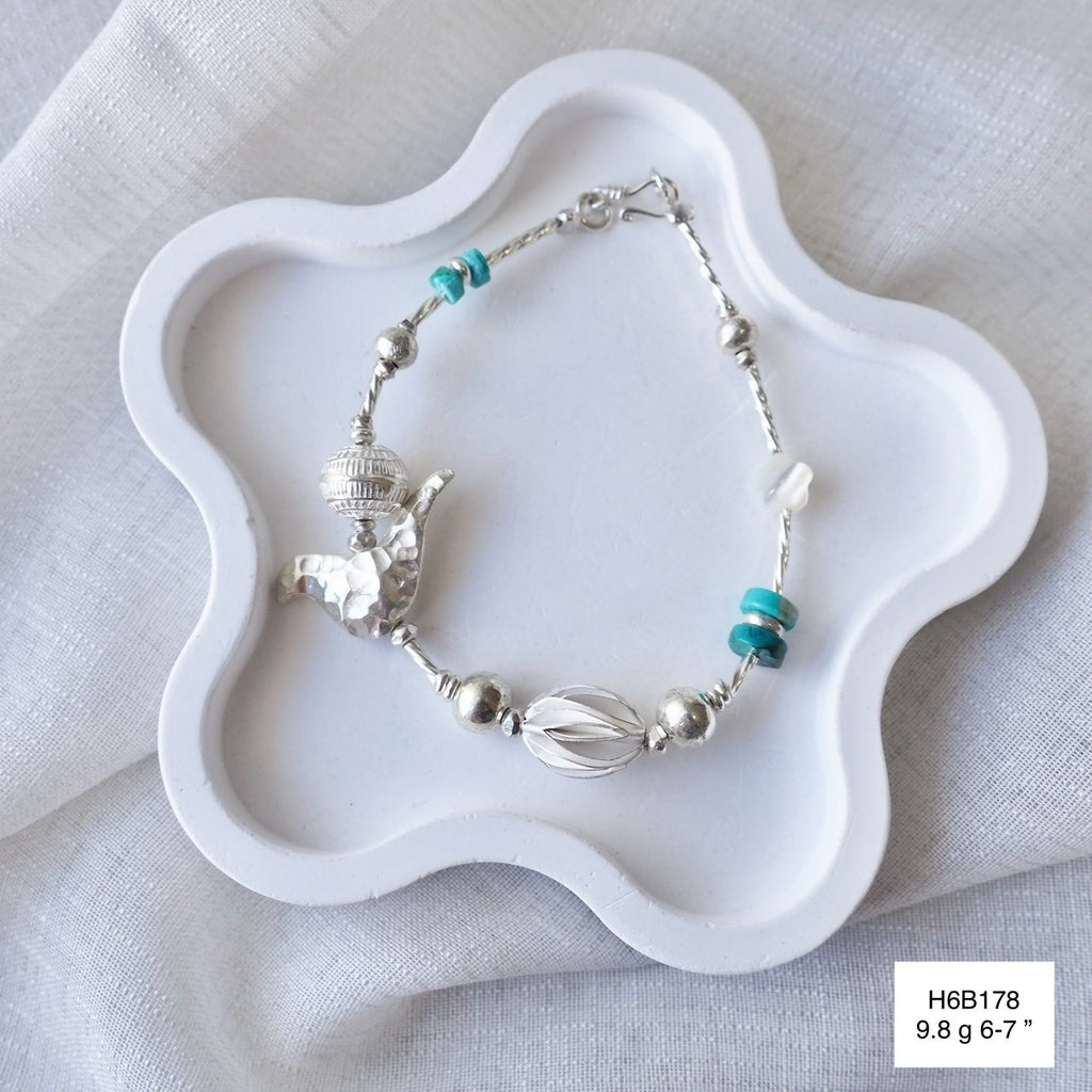Masterfully crafted in Thailand—your new favorite silver bracelet.
