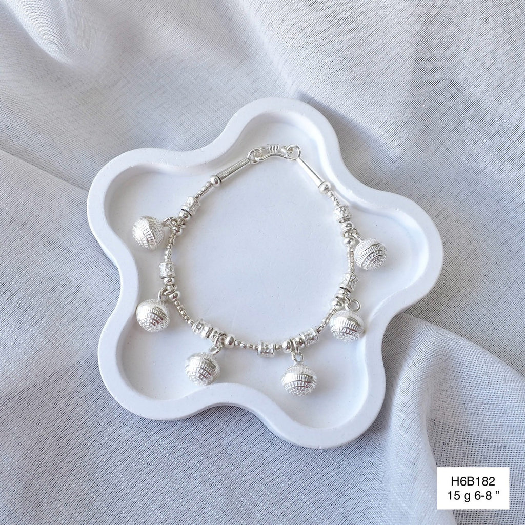 From Thailand with love: a premium 98% silver bracelet.