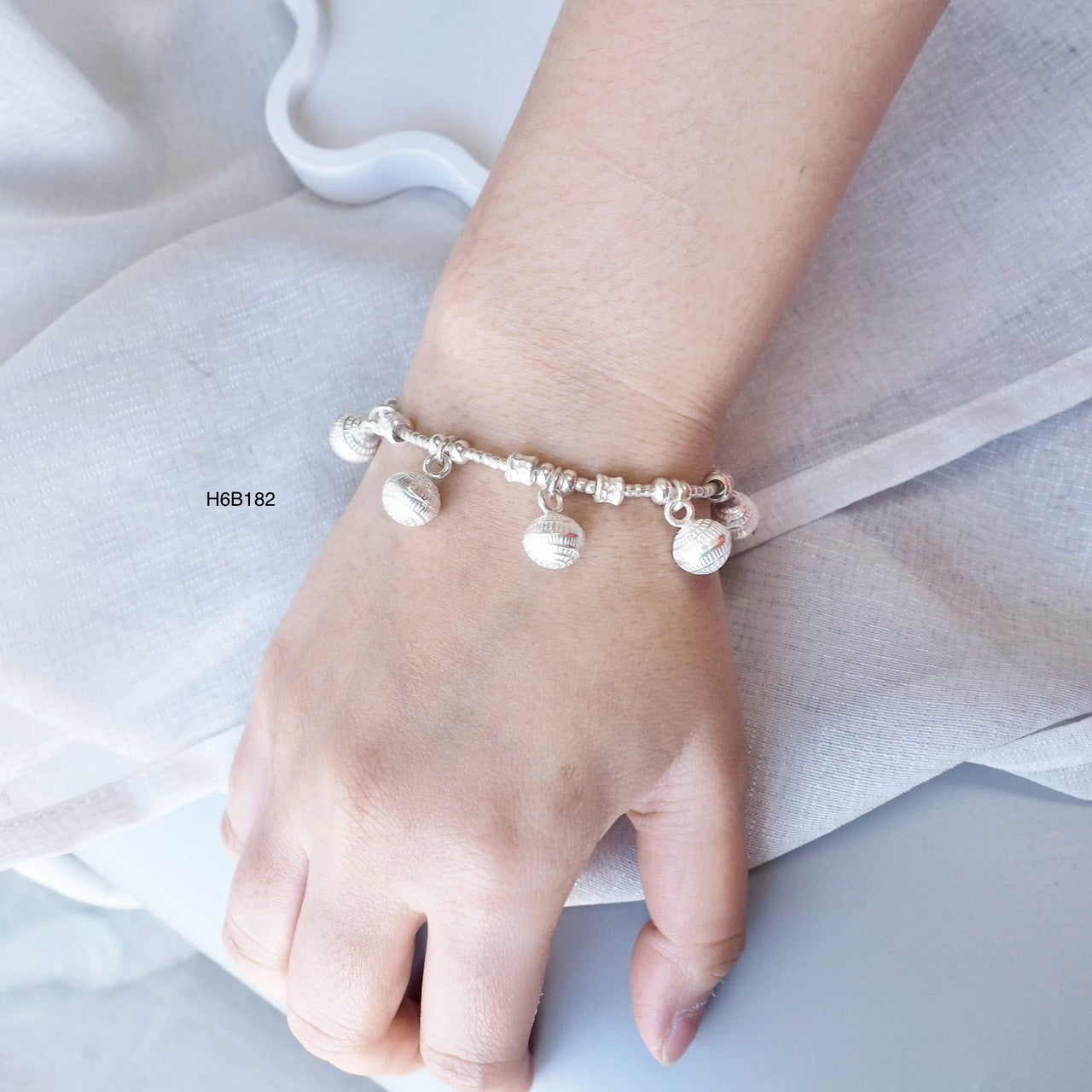 From Thailand with love: a premium 98% silver bracelet.