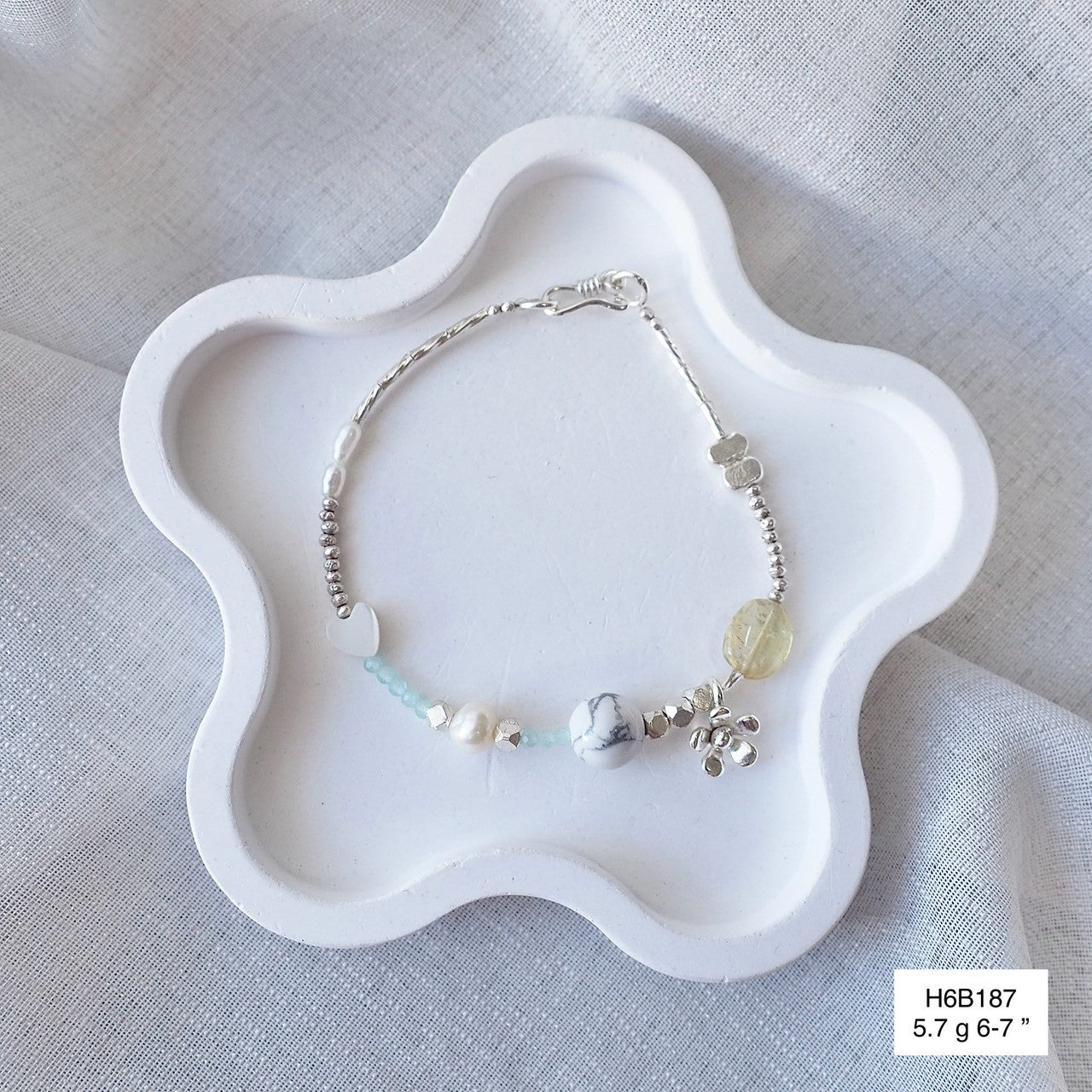 Not just silver—98% pure Thai silver inside this bracelet.
