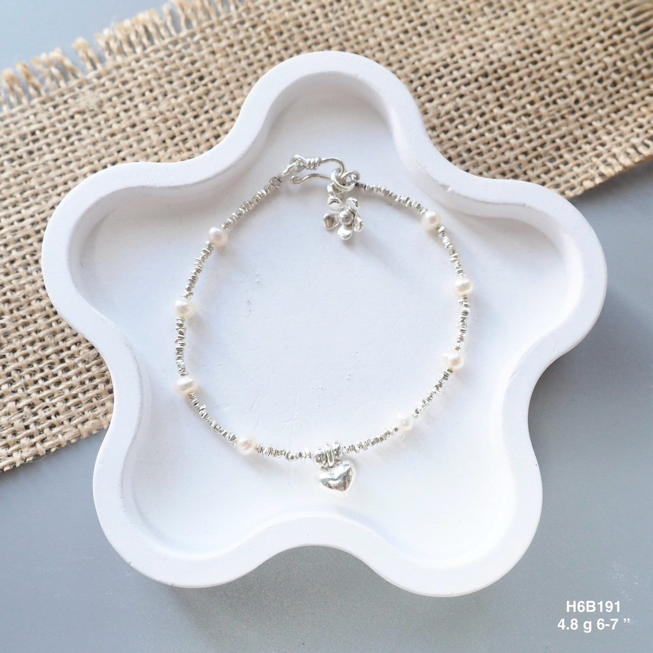 Investing in quality? Choose this handmade Thai silver bracelet.