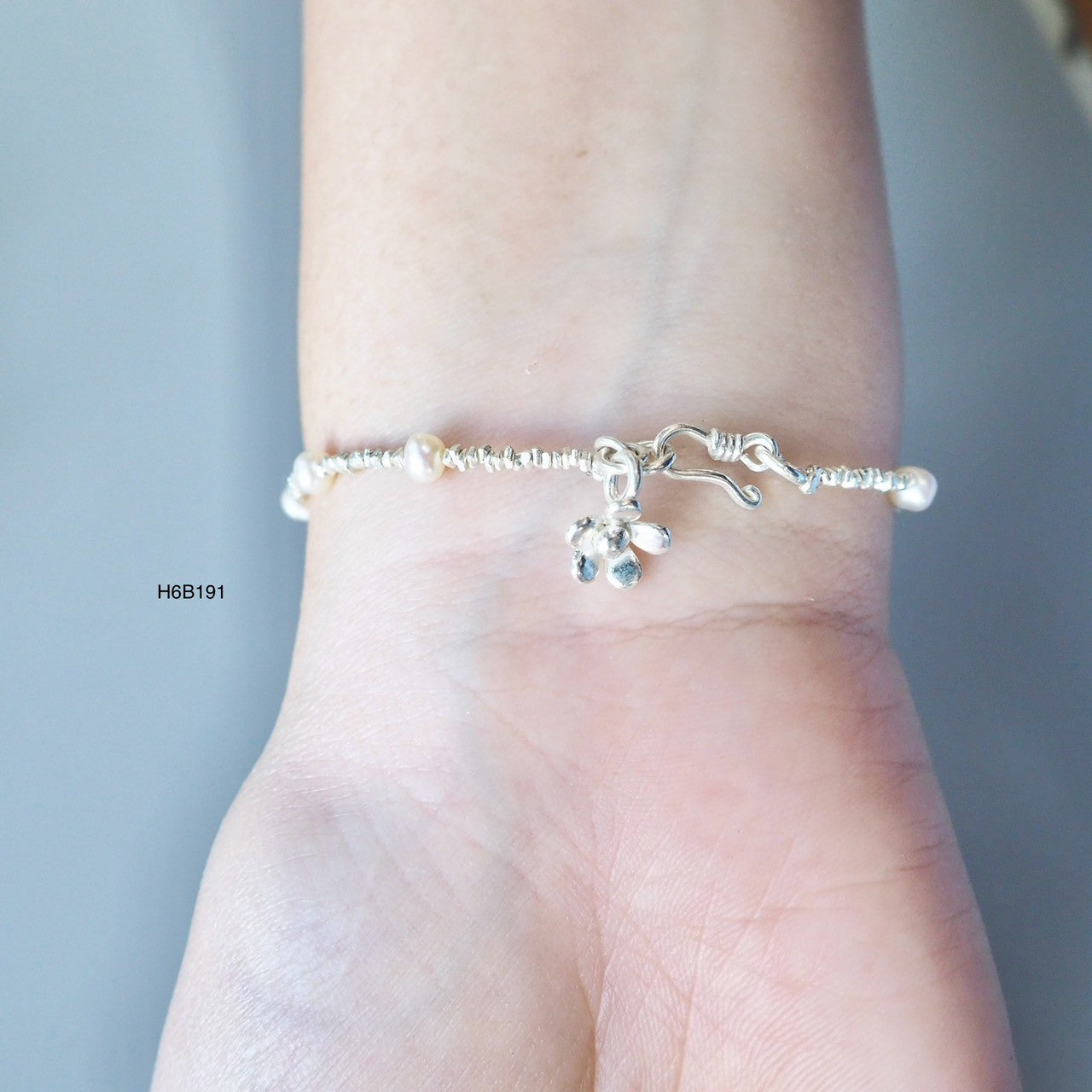 Investing in quality? Choose this handmade Thai silver bracelet.
