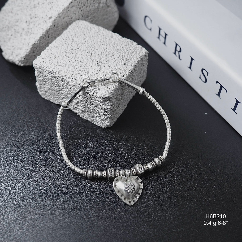 Tap to shop this gorgeous, handmade 98% silver bracelet.