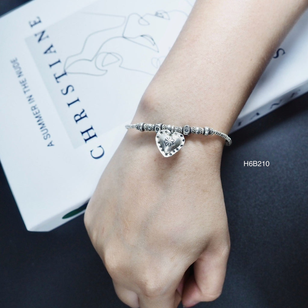 Tap to shop this gorgeous, handmade 98% silver bracelet.