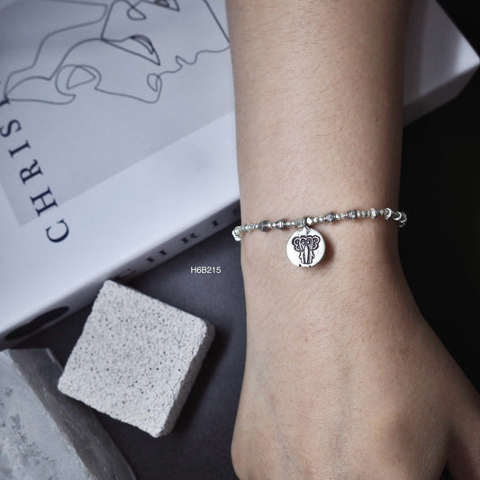 Treat your wrist to a premium 98% pure silver bracelet.