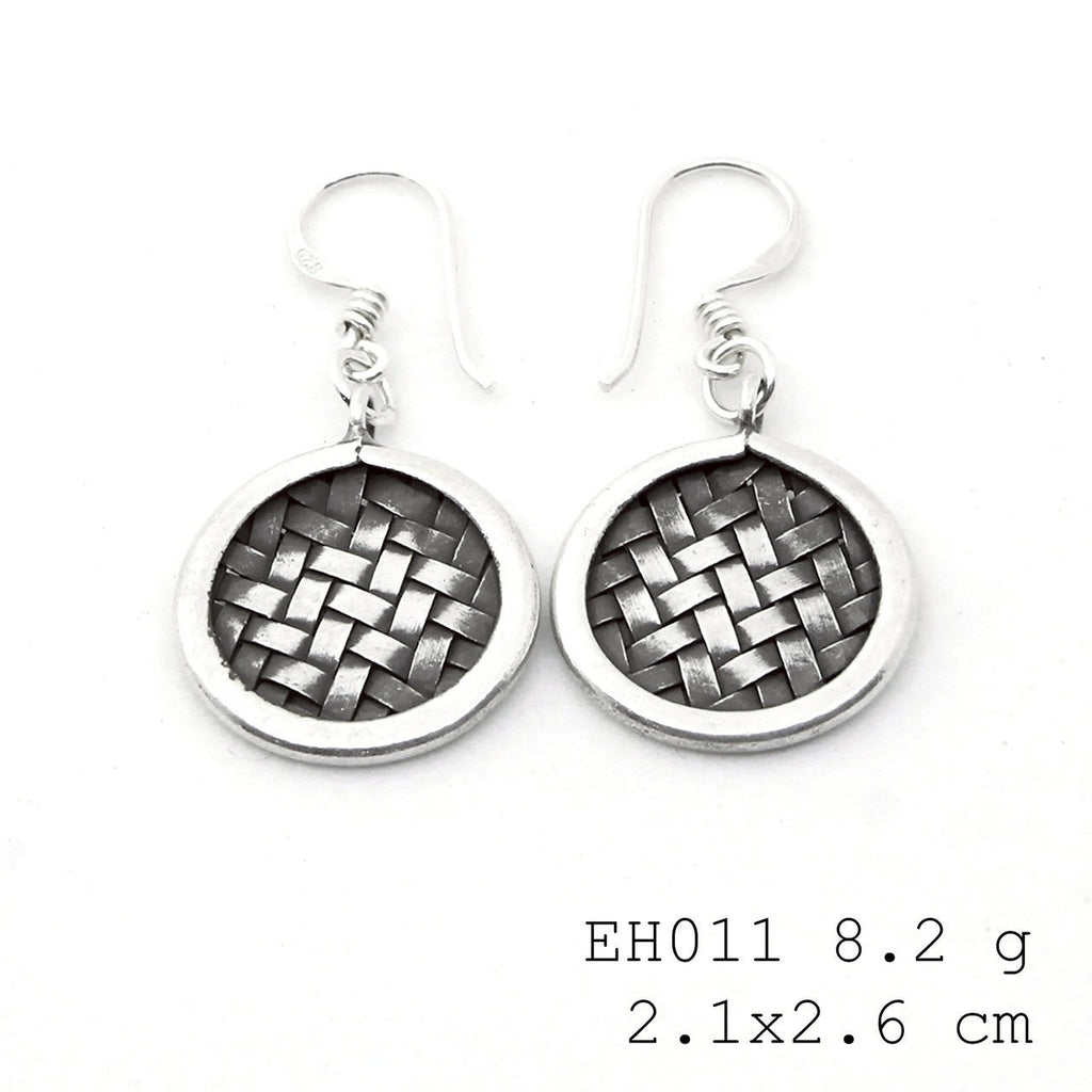 Your go-to silver. Always handmade earrings.