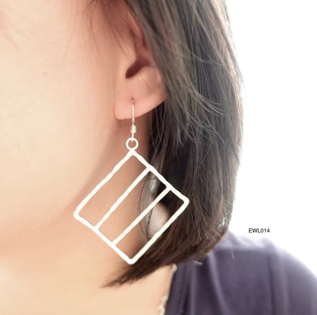 Effortless beauty, every time. Silver Earrings. handmade silver jewelry Thailand