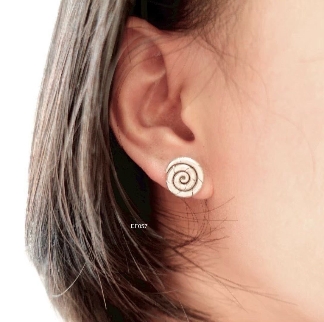 Unique style, effortlessly bold. Silver Earrings. handmade silver jewelry Thailand