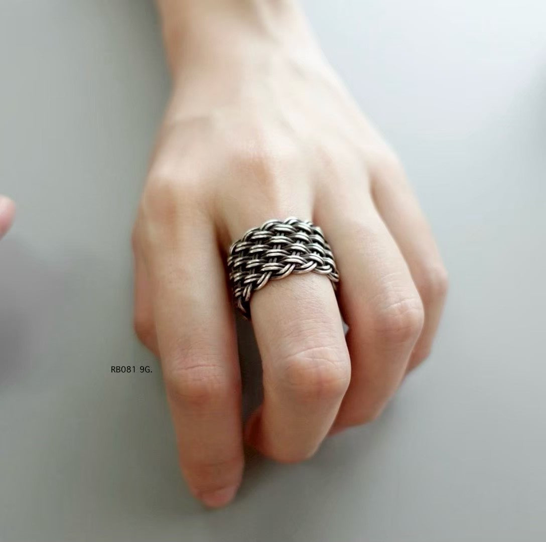 Pure silver ring. Pure beauty. handmade silver jewelry Thailand