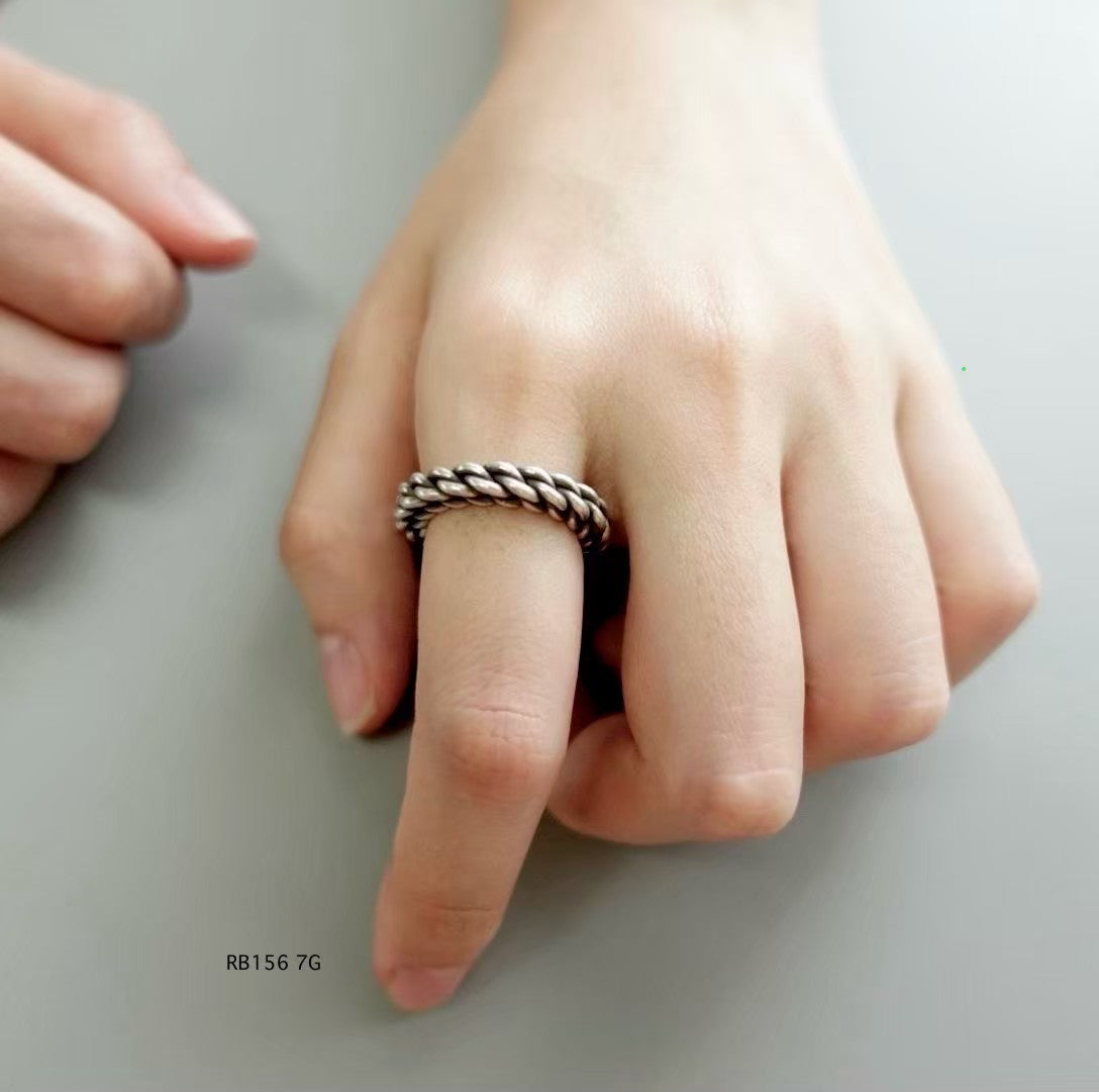 Simple. Pure. Silver Ring. handmade silver jewelry Thailand