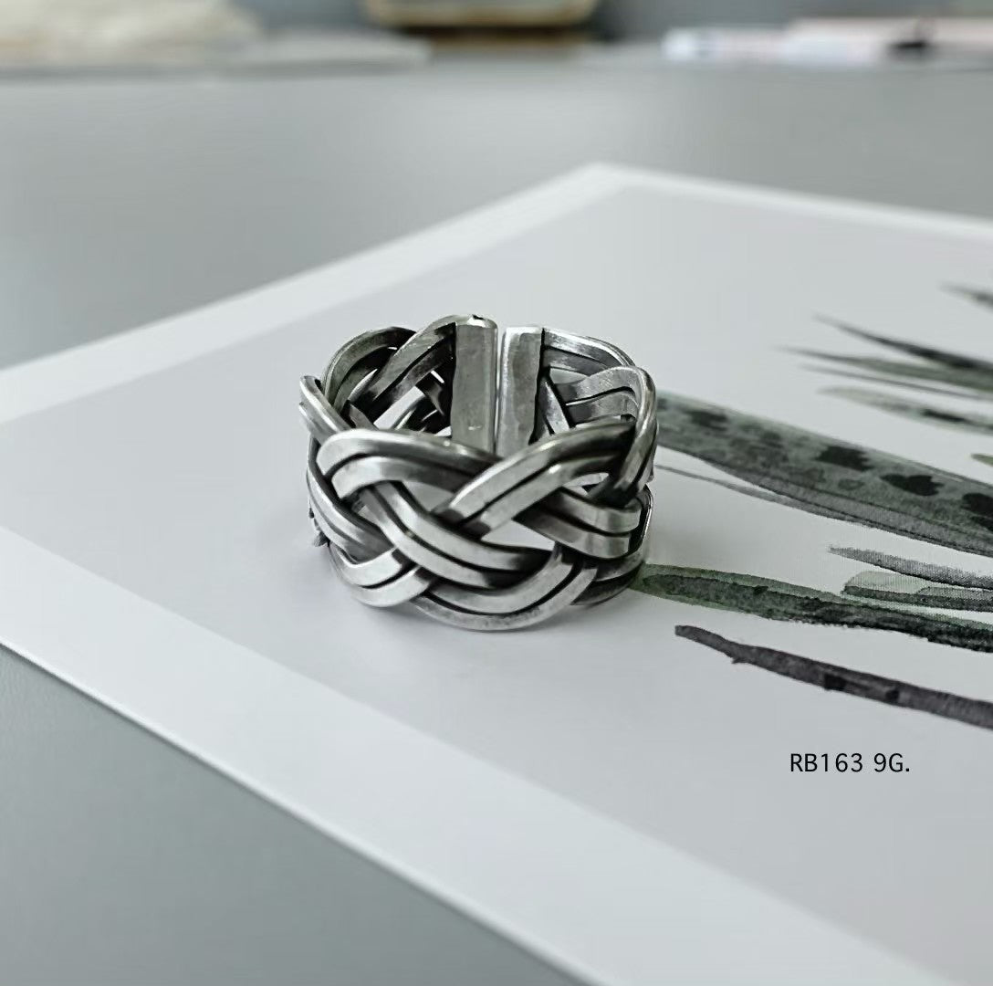 Simple. Pure. Silver ring.