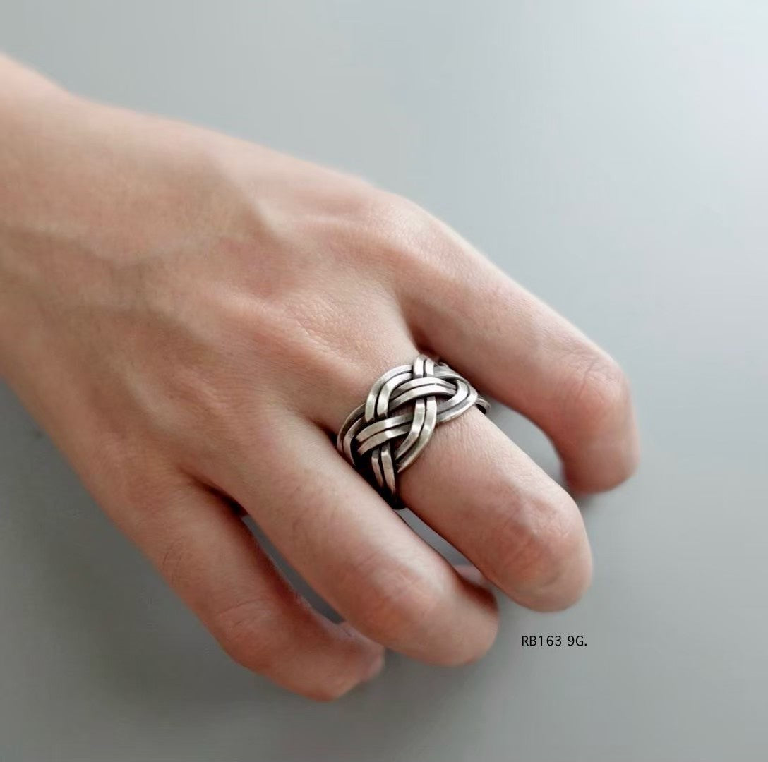 Simple. Pure. Silver ring.