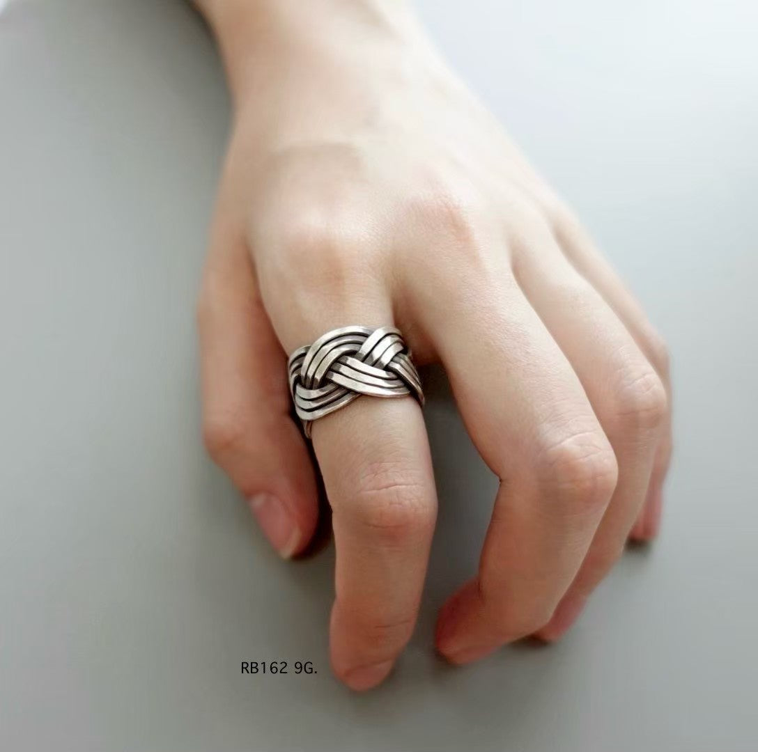 Silver ring. Naturally beautiful. Just like you.