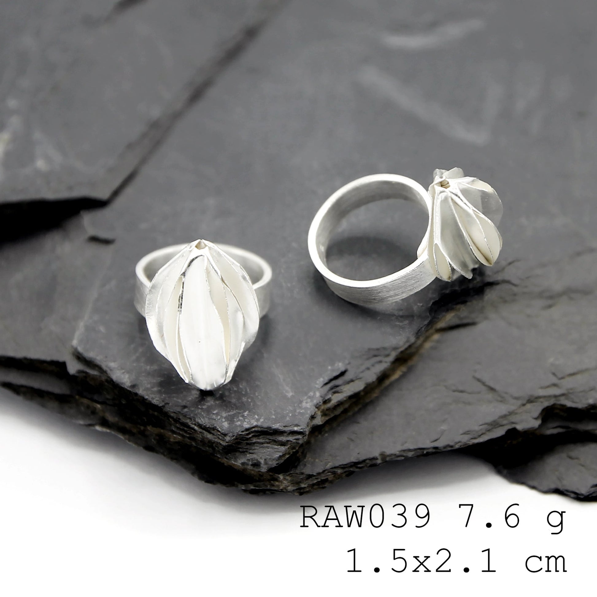 The perfect accessory silver ring.