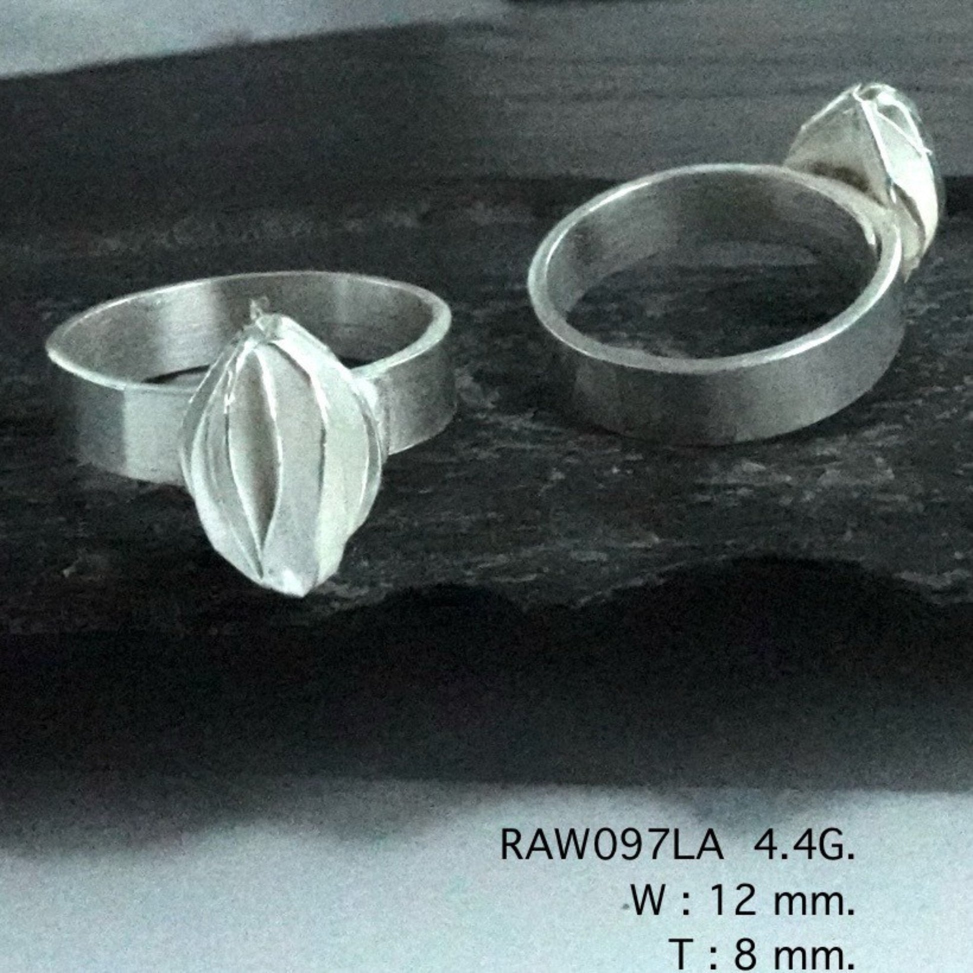 Every detail matters. Silver ring.