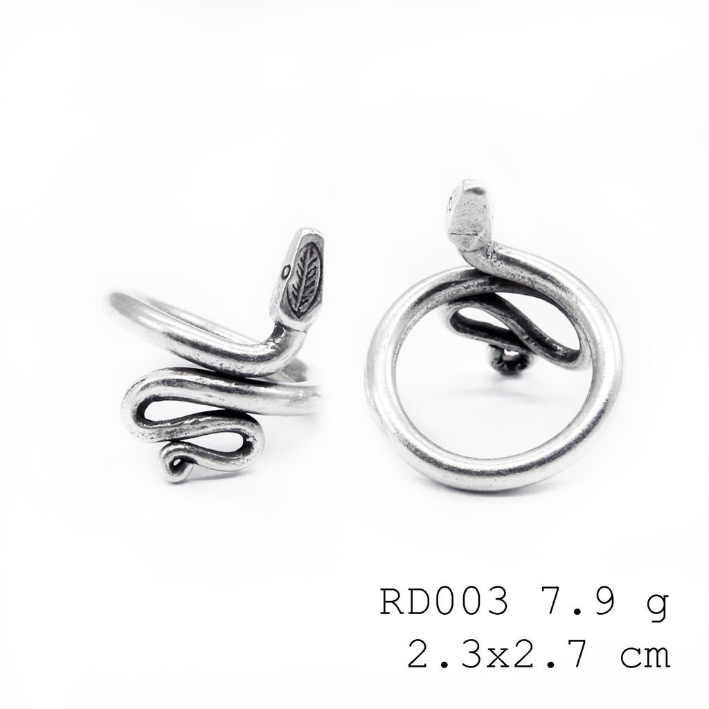 Find the hidden meaning in this silver ring.