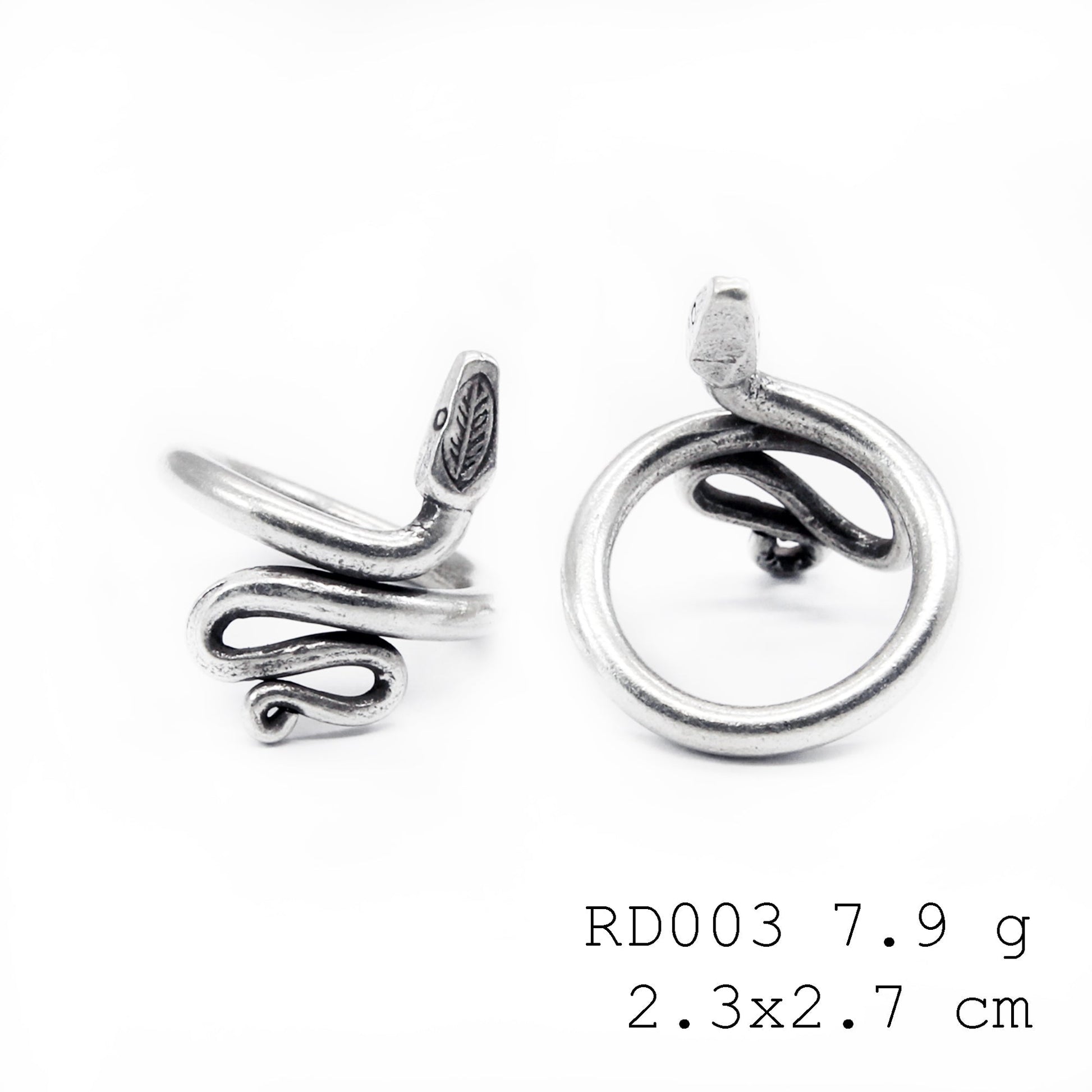 Find the hidden meaning in this silver ring.