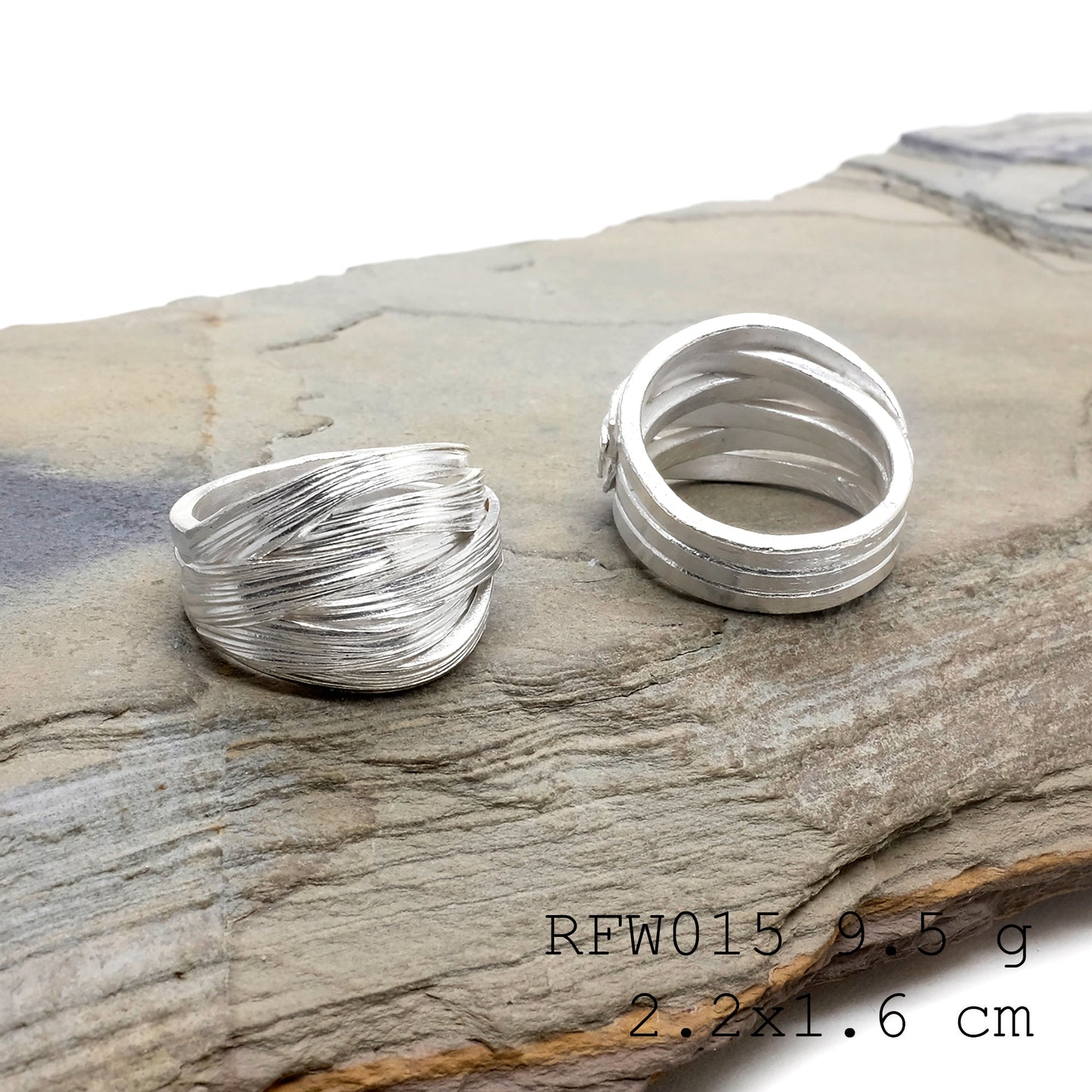 Elevate your style with a touch of fantasy. Introducing the stunning, handmade White Knight silver ring.