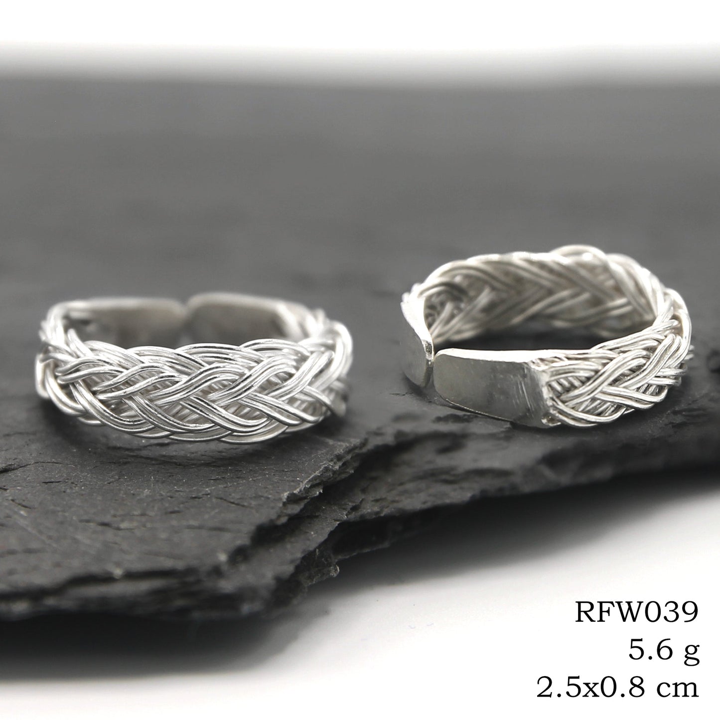 Crafted with purpose, imbued with spirit. The one-of-a-kind White Knight silver ring.