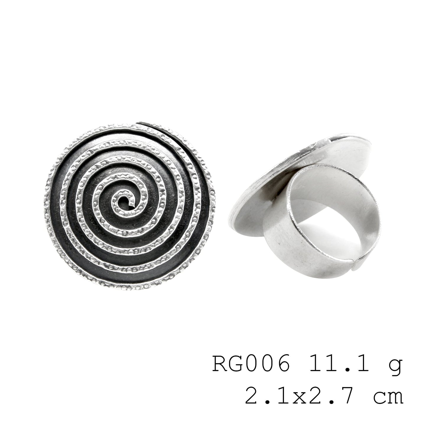 Shell seeker's delight. Your new silver ring.