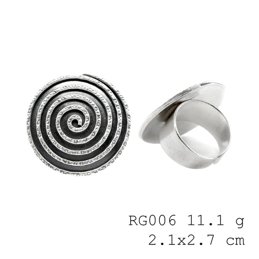 Shell seeker's delight. Your new silver ring.