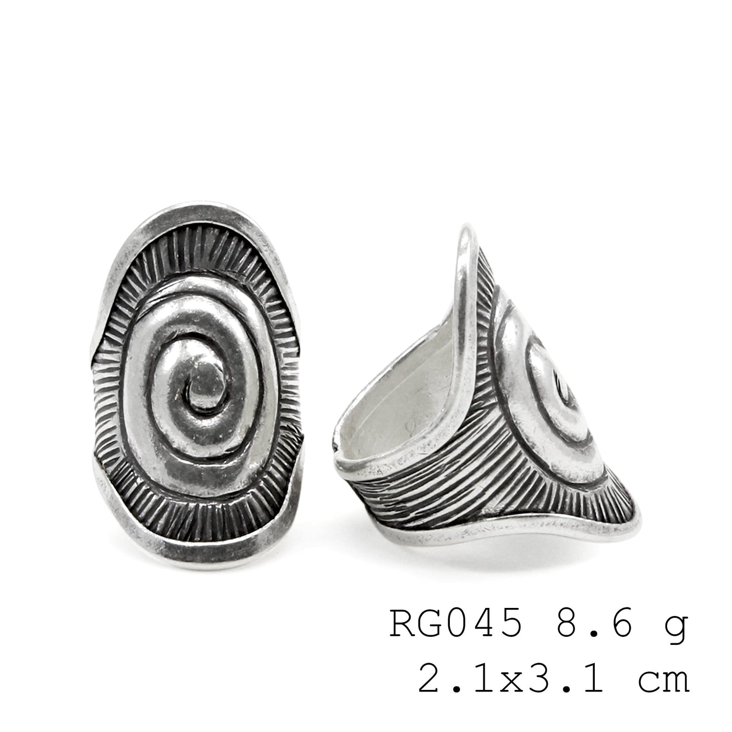 Uniquely yours. This handmade silver ring awaits.