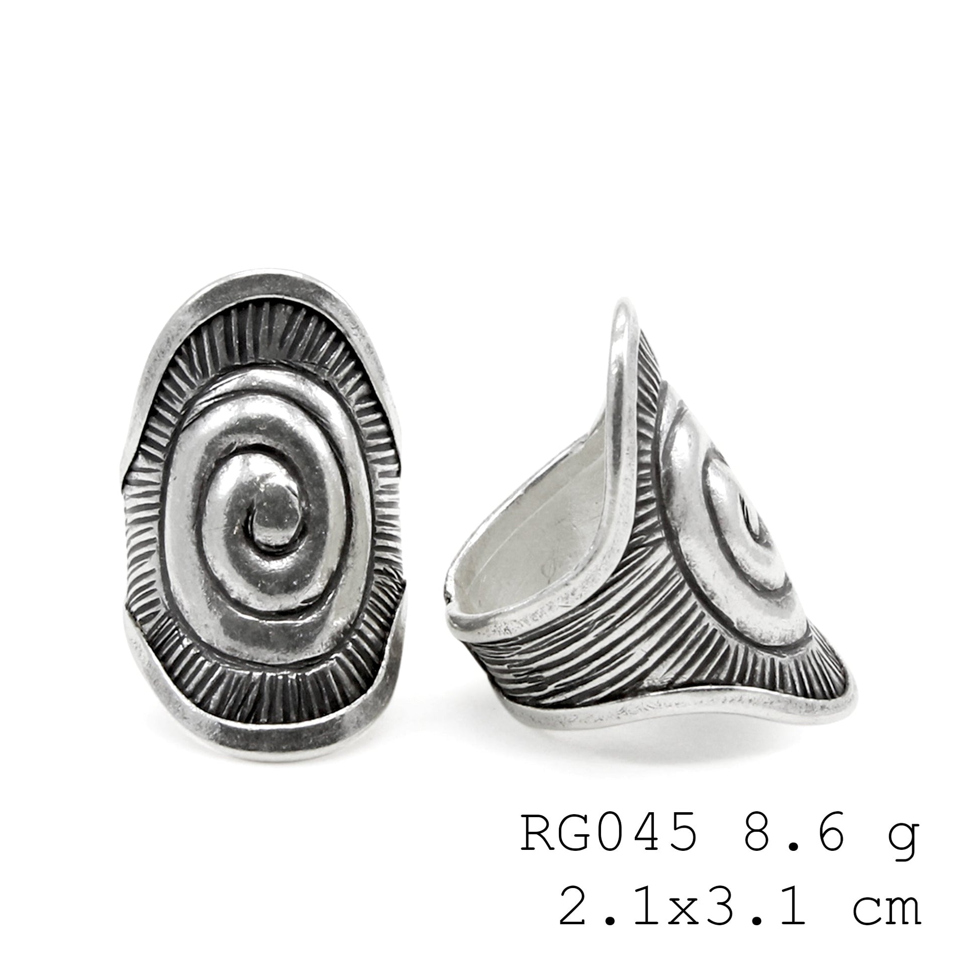 Uniquely yours. This handmade silver ring awaits.