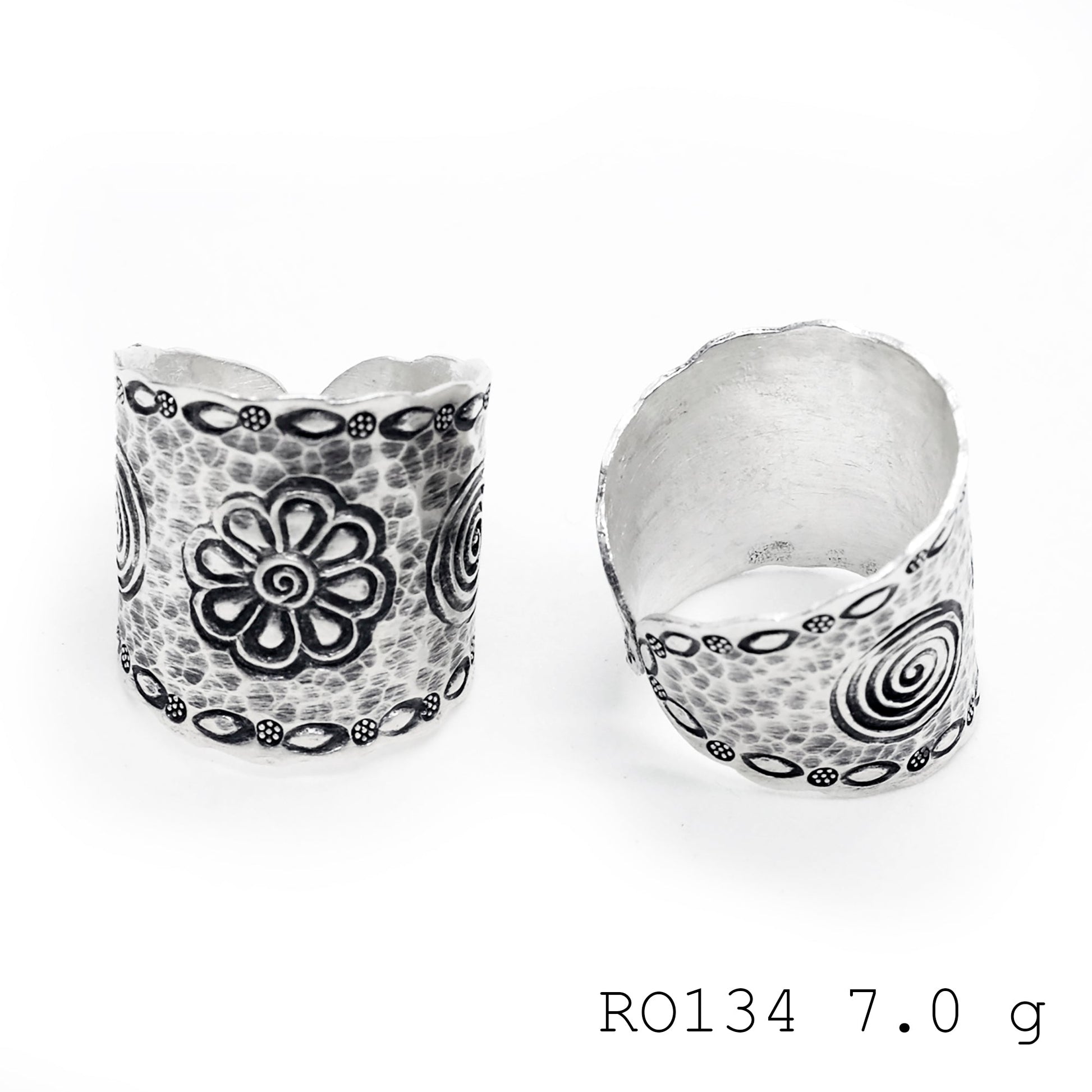 A tactile treasure: your silver ring.